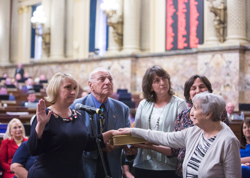 Mustello Sworn in to Serve 11th Legislative District